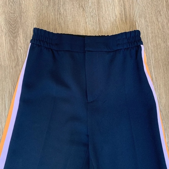 Zara Colorful Tuxedo Striped Pants - Picture 4 of 11